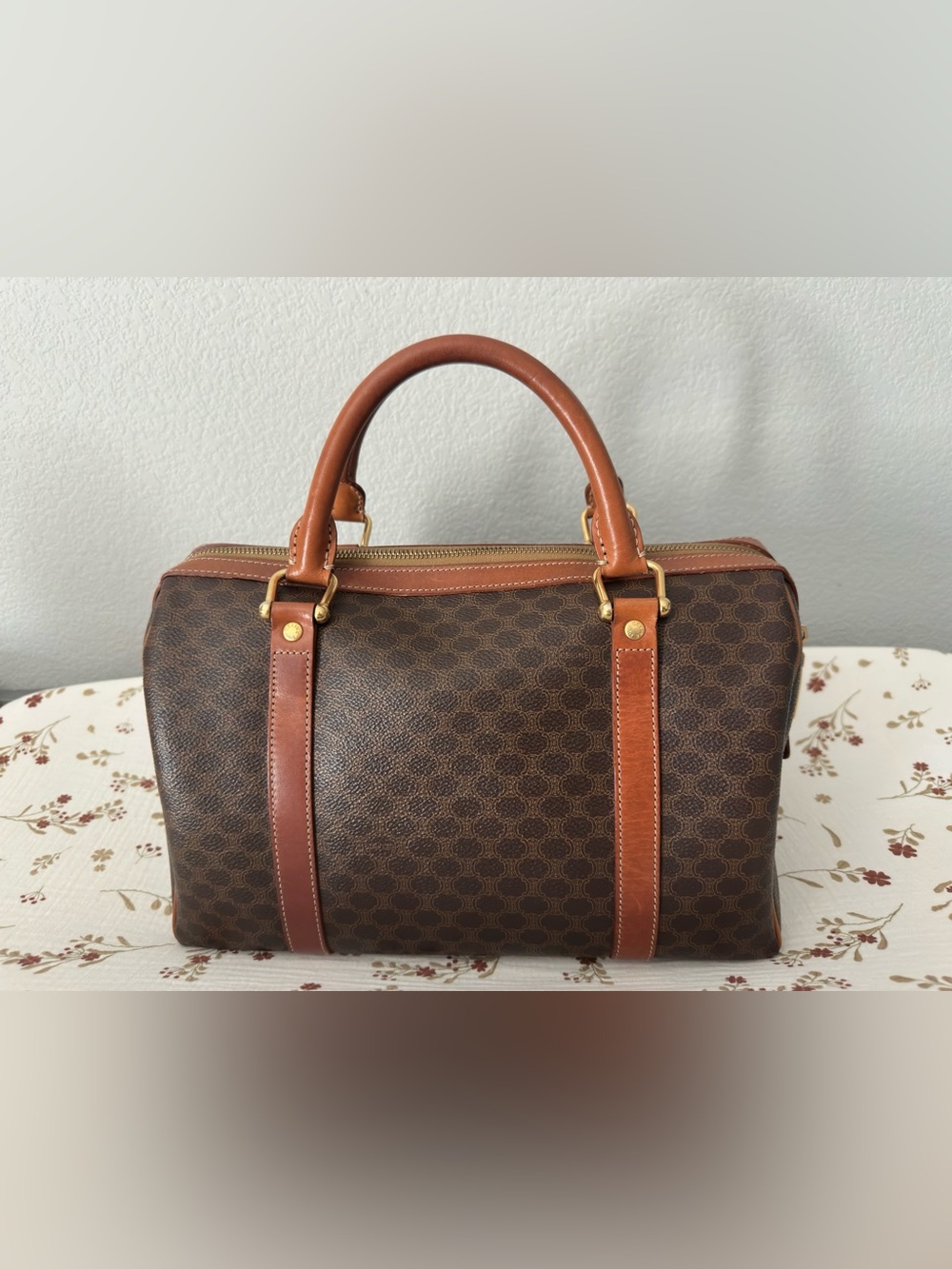 Celine vintage boston bag